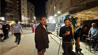 محافظ الجيزة يقود حملات ميدانية بالعمرانية