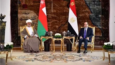 القمة العمانية المصرية.. تنسيق مستمر لتعزيز الأمن والاستقرار في المنطقة