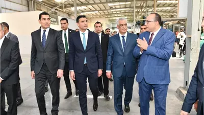 وزراء الإنتاج الحربي والشباب والرياضة والصناعة يتفقدون شركة 