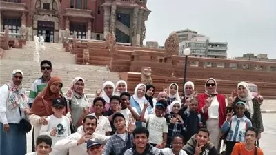 قصور الثقافة تنظم زيارة لذوي الهمم إلى قصر البارون