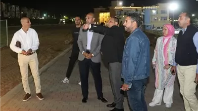 تعرف على تفاصيل زيارة رئيس جهاز مدينة الشروق لنادى جرين هيلز.. بالصور