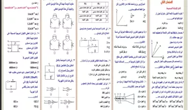 مراجعة مهمة في الفيزياء لطلاب الثانوية العامة 2026