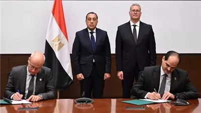 مدبولي يشهد توقيع مذكرة تفاهم لاستكشاف الغاز بغرب البحر المتوسط