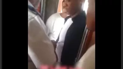 الداخلية:إيقاف فرد شرطة بسوهاج لتجاوزه مع أحد المواطنين داخل قطار