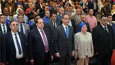 محافظ الجيزة يشهد احتفاللية تكريم 300 عامل