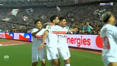 الزمالك يتقدم بهدف الدباغ أمام اتحاد العاصمة فى الشوط الأول