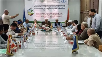 زراعة البحيرة تتابع مشروع 