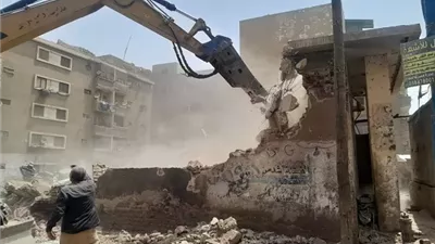 إزالة 18 حالة تعدي على الأراضي الزراعية ومخالفات بناء باسيوط