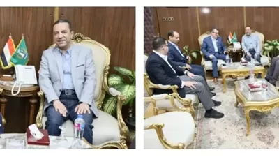 رستم والغريب يتفقدان مشروعات تنموية وخدمية بالمنوفية