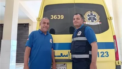 رجال إسعاف الإسماعيلية سطروا ملحمة بطولية واتقذوا حياة شاب