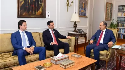 وزير الخارجية يلتقي عضو لجنة الخدمات العسكرية بالكونجرس الأمريكي