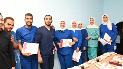 تكريم أطقم التمريض بمستشفى الأورام بالأقصر