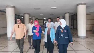 مدير صحة الإسماعيلية تتفقد مستشفى حميات التل الكبيرفي أجازة العيد