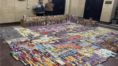 سقوط عصابة تصنيع وتجارة الألعاب النارية بالقاهرة والفيوم