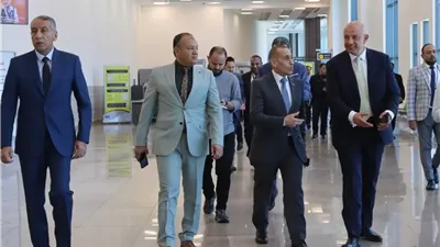 اللجنة العليا للتفتيش الأمني والبيئي تتفقد مطار سفنكس الدولي