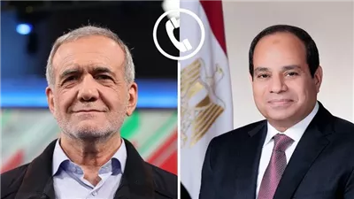 الرئيس السيسي يتلقى اتصالاً هاتفيًا من الرئيس الإيراني