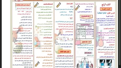 مراجعة هامة في مادة الكيمياء لطلاب الثانوية العامة