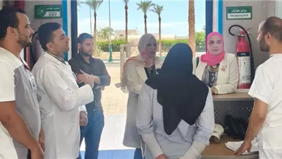 جولات ميدانية مكثفة على منشآت الرعاية الأولية في طابا ونويبع