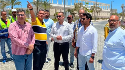 مركز المؤتمرات بالعلمين الجديدة يستعد للفعاليات .. صور