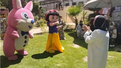 أنشطة ترفيهية لكبار السن في المنيا احتفالا بعيد الأضحى