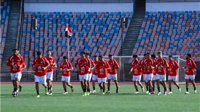 منتخب مصر يختتم تدريباته في القاهرة قبل التوجه إلى أمريكا