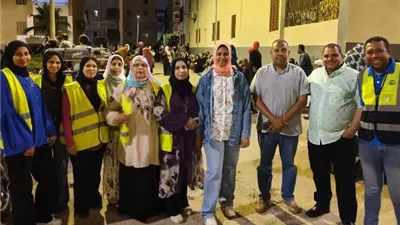 مستقبل وطن بدر يوزع لحوم الأضحى على أكثر من 5 ألآف فى المدينة.. فيديو