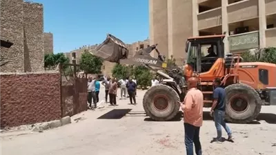 رفع الإشغالات و التعديات من حي ثالث الإسماعيلية