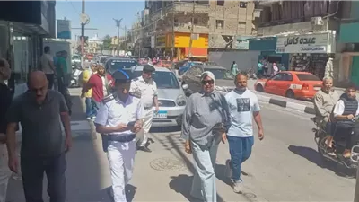 حملة مكبرة لرفع الإشغالات من حي ثان الإسماعيلية