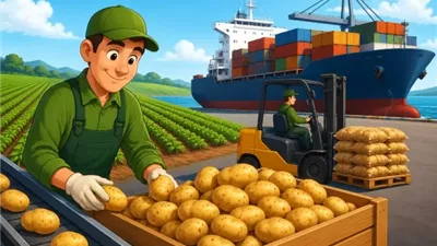تصدير البطاطس | فحص 36 ألف عينة و970 ألف طن تغزو الأسواق العالمية
