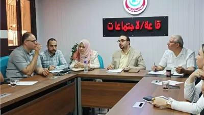 وكيل صحة القليوبية يبحث تطوير الخدمات الطبية بحميات بنها