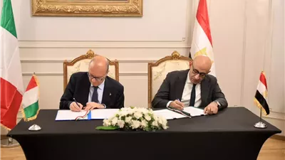 مذكرة تفاهم بين مصر وإيطاليا لتوسيع الشراكة في التعليم الفني