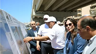 رئيس الوزراء يفتتح أعمال توسعة الكورنيش شرق مدينة الإسكندرية