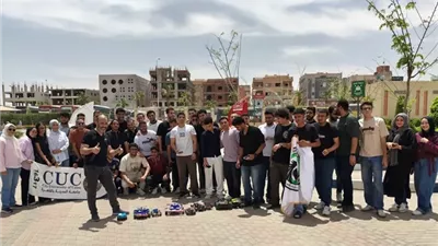 الجامعة المصرية الروسية تعلن الفائزين فى رالى السيارات الروبوتية.. صور