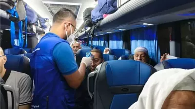 الحجر الصحي يتابع عودة الحجاج المصريين عبر ميناء نويبع البحري