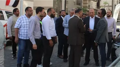 أنباء سارة خلال زيارة قيادات هيئة المجتمعات لسكن العاملين بالدولة ببدر