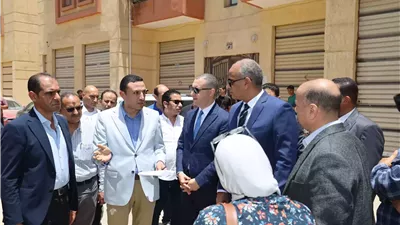 محافظ كفرالشيخ يتفقد أعمال تغذية الكهرباء