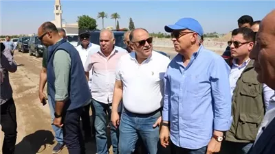 وزير الري يتفقد المنظومة المائية في الإسماعيلية..صور