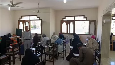 استمرار الاختبارات النهائية بمركز الثقافة الإسلامية بالإسماعيلية
