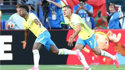 البرازيل ضد المغرب.. نهاية الشوط الأول بالتعادل الايجابي 1/1