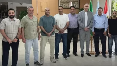 مجدى عبد العاطى يبدأ اعداد ابو قير للاسمدة فى غضون ١٠ ايام