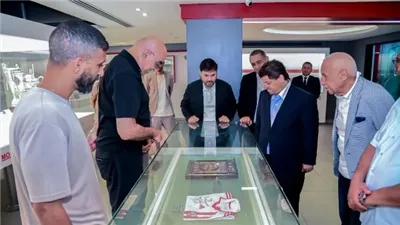وفد من الوفاق الليبي يزور نادي الزمالك ويُشيد بتاريخ القلعة البيضاء