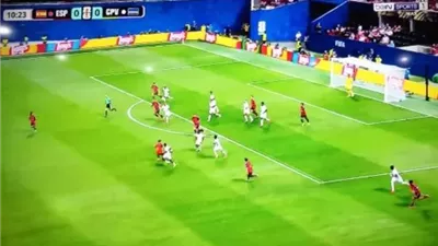 العارضة تنقذ كاب فيردي من الهدف الاول لاسبانيا عن طريق توريس
