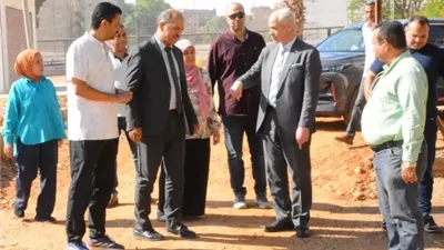 نائب رئيس جامعة أسيوط يتفقد أعمال تطوير المدينة الجامعية للطالبات
