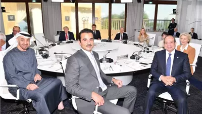 الرئيس السيسي: لا بديل عن التوصل لتسوية عادلة للقضية الفلسطينية