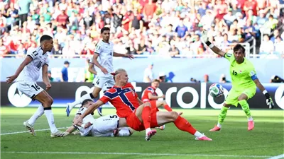 هالاند رجل مباراة العراق والنرويج في كأس العالم