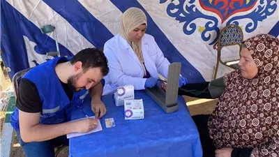 قافلة طبية مجانية تعالج أهالي كسفريت بالإسماعيلية