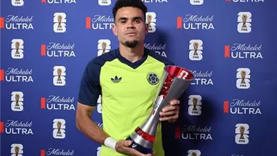 لويس دياز افضل لاعب في لقاء كولومبيا و اوزباكستان