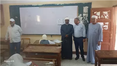 انتظام لجان امتحانات الشهادة الثانوية الأزهرية بالإسماعيلية