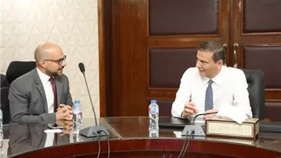 وزير الزراعة يستقبل ممثلي شركة 