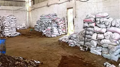 شرطة البيئة تضبط مصنعاً لإنتاج الأعلاف المغشوشة وبدون ترخيص بالمنوفية
